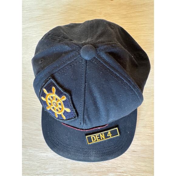 Coach New York Navy Blue Naval Strapback Hat - Picture 2 of 6